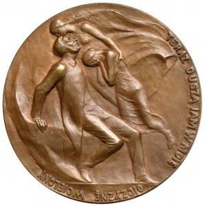 Medal Adam Mickiewicz, Teraz duszą... 1898 (Wacław)