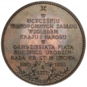 Medal, Franciszek Smolka / W dowód czci rodacy 1848-1888