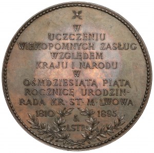 La médaille Franciszek Smolka 1895 - en l'honneur de l'éternel...
