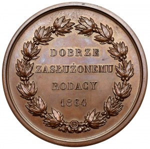 Aleksander Fredro 1864 médaille