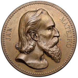 Médaille Jan Matejko 1875 - Au peintre de l'histoire Compatriotes