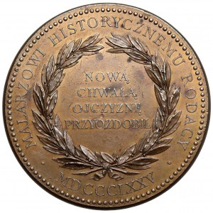 Medal, Jan Matejko - Malarzowi Historycznemu Rodacy 1875