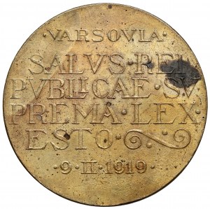Médaille pour l'ouverture de la première Assemblée législative 1919