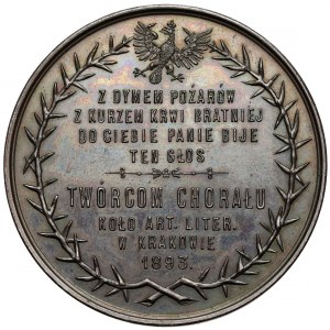 Medal, Kornel Ujejski i Józef Nikorowicz 1893