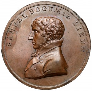 Medal, Samuel Bogumił Linde 1816 - obverse print