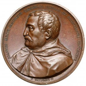 Medal, Jan Zamojski - na pamiątkę przeniesienia Akademii z Zamościa do Szczebrzeszyna 1822