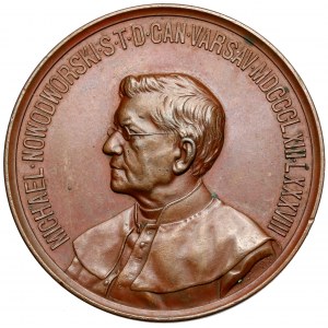 Medal biskup Michał Nowodworski 1888