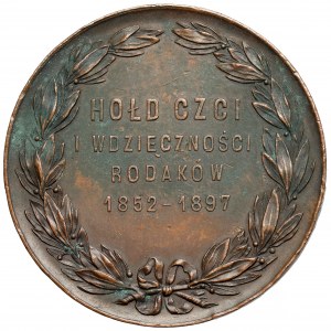 Medal, Jadwiga „Deotyma” Łuszczewska 1897