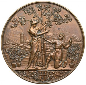 Médaille Société des jardiniers professionnels Lviv