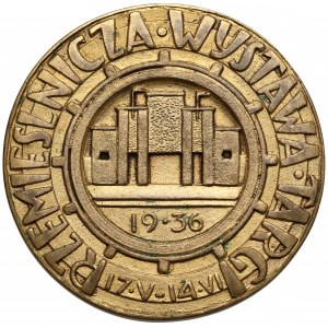 Medal, Wystawa Rzemieślnicza w Łodzi w 1936 - za Chlubne Wyniki