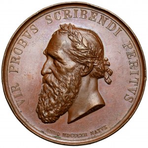 Medal, Józef Ignacy Kraszewski 1879 - głowa w lewo