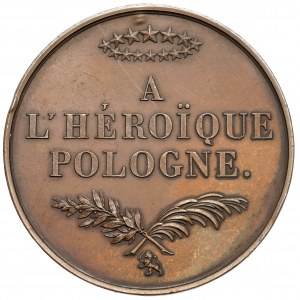 Medal a L'Heroique Pologne (Bohaterskiej Polsce) 1831