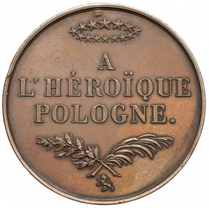 Medal a L'Heroique Pologne (Bohaterskiej Polsce) 1831