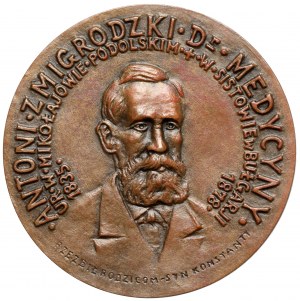 Marcjanna and Antoni Żmigrodzcy 1920 medal - rare