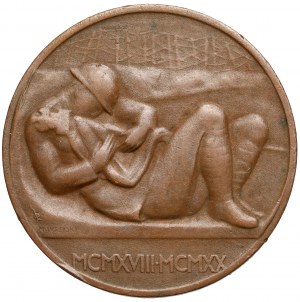 Médaille de la Victoire tombée au champ d'honneur 1920 - petite