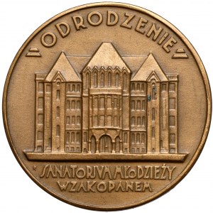 Medal Sanatorium Młodzieży w Zakopanem 1929 - b.rzadki