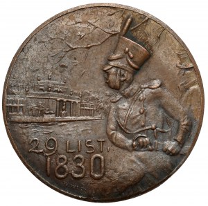 Medal 85th Anniversary of the November Uprising 1830 - 1916 (Wisniewski) - Wrong date