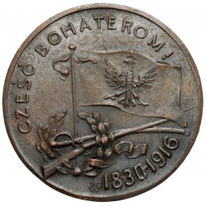 Medal 85 rocznica Powstania Listopadowego 1831-1916