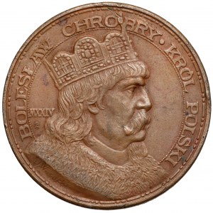 Medal, 900-lecie koronacji Bolesława Chrobrego 1924 (37mm)