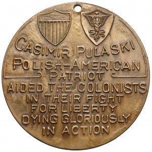 Medal patriotyczny Kazimierz Pułaski 1929