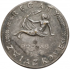 Medal Związkowe Regaty Wioślarskie, Poznań 1939