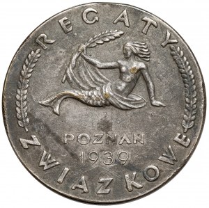 Medal Union Rowing Regatta, Poznań 1939