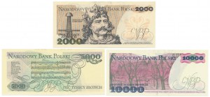 2-10k 1982-1988 - set (3pc) - dont un 5k curieusement sous-peint.
