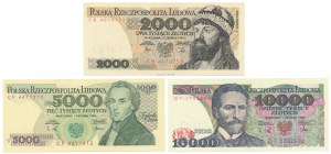 2-10k 1982-1988 - set (3pc) - dont un 5k curieusement sous-peint.