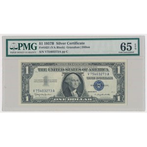 USA, 1 Dollar 1957 - Silver Certificate