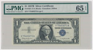 USA, 1 Dollar 1957 - Silver Certificate