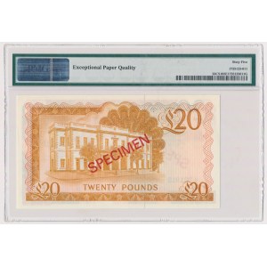 Gibraltar, 20 Pounds 1975 - SPECIMEN