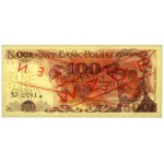 100 zł 1979 - WZÓR - EU 0000000 - No.2481