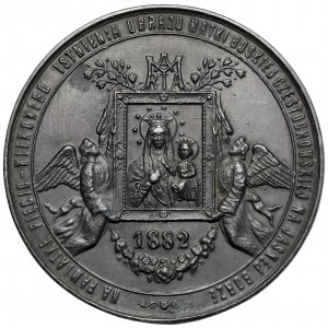 Medal Image of Our Lady of Czestochowa 1882 - K.B.