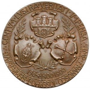 Medal, Jubileusz Uniwersytetu Jagiellońskiego 1900