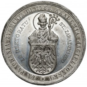 Medal 300-lecie Gimnazjum św. Anny w Krakowie 1888 (Głowacki)