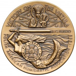 Medal PANA Marszałek Józef Piłsudski 1985