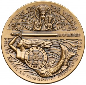 PANA medal Marshal Joseph Pilsudski 1985