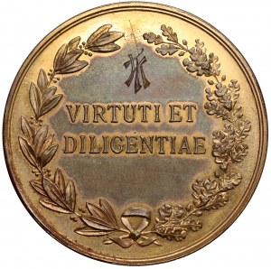 Medal Awarded to a Student of the Chyrów Institution 1901.