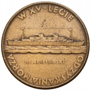 Medal Liga Morska i Kolonialna / 15-lecie odzyskania morza 1935