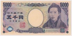 Japan, 5,000 yen (2004)