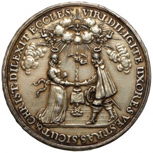 Gdańsk, Medal zaślubinowy (panowanie Władysława IV) - Jan Höhn