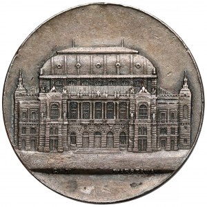 Medal SREBRO Budowa Filharmonii w Warszawie 1901