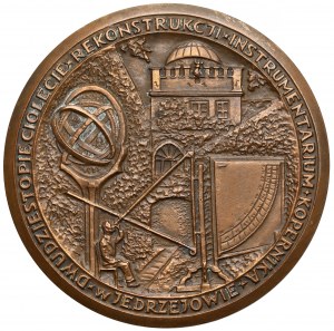 Medal of the Instrumentarium of Copernicus in Jedrzejow 1973