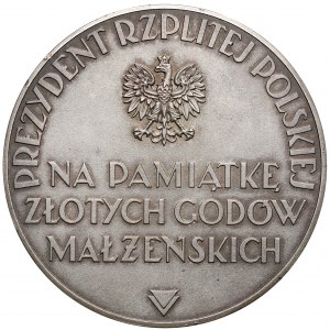 Medal SREBRO Ignacy Mościcki 1937