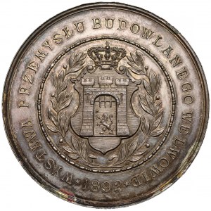 Medal Wystawa Przemysłu Budowlanego Lwów 1892