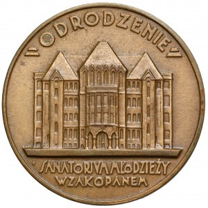 Medal Sanatorium Młodzieży w Zakopanem 1929