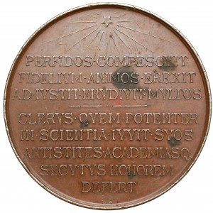 Medal biskup Michał Nowodworski 1888