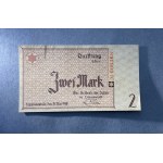 Getto w Łodzi, 2 marki 1940 - ENTWERTET - No 000368