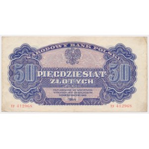 50 złotych 1944 ...owym - TY