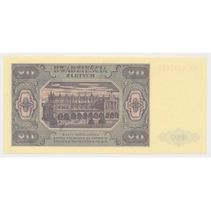 20 złotych 1948 - KE